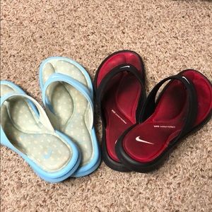 Nike flip flops